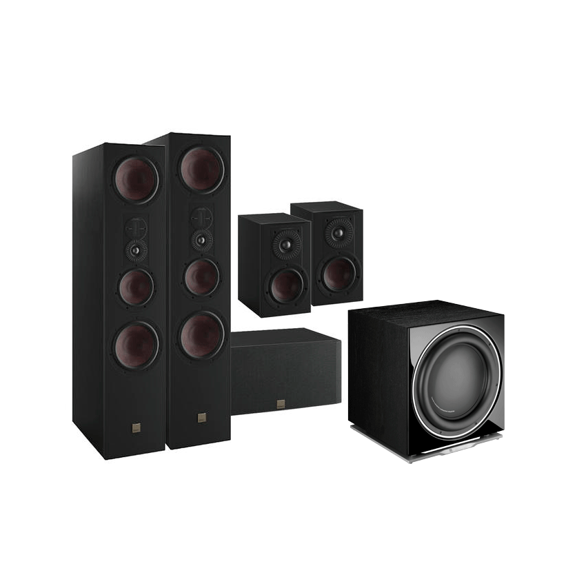 DALI Opticon 8 MK2 set 5.1 8/2/VOKAL/K-14F Black