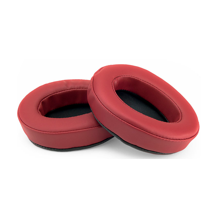 BRAINWAVZ OVAL PU Earpads DARK RED