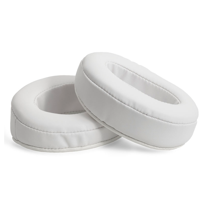 BRAINWAVZ OVAL PU Earpads ANGLED WHITE