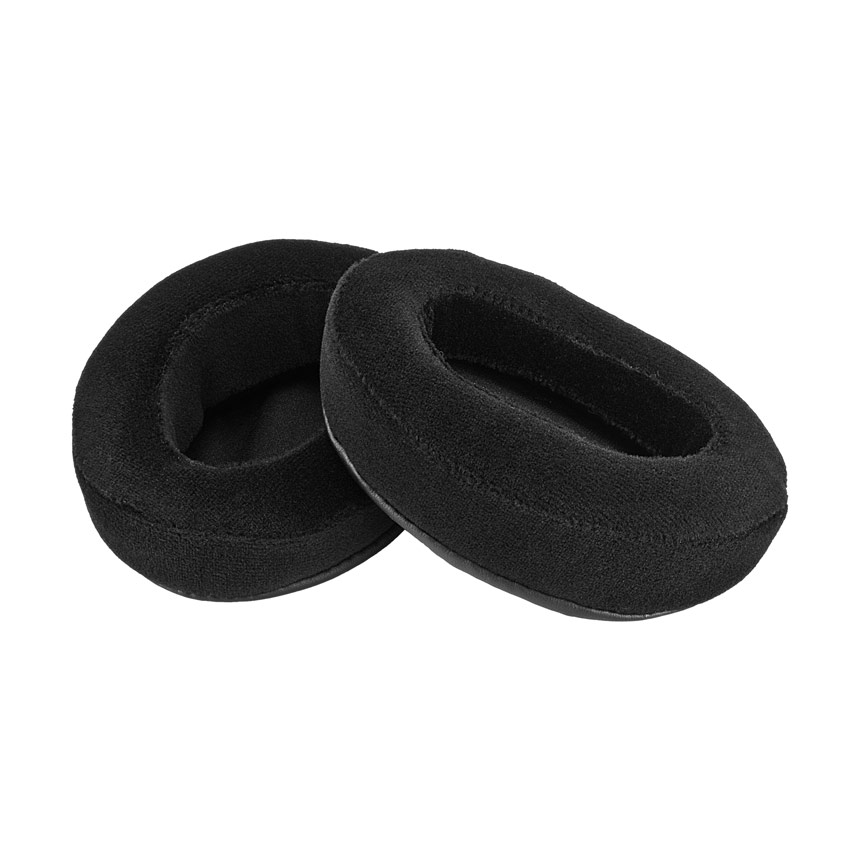 BRAINWAVZ OVAL Velour Earpads ANGELED BLACK