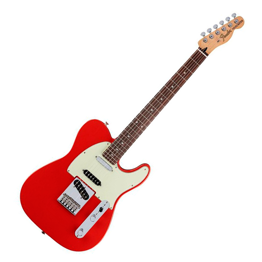 FENDER DELUXE NASHVILLE TELECASTER RW FIESTA RED