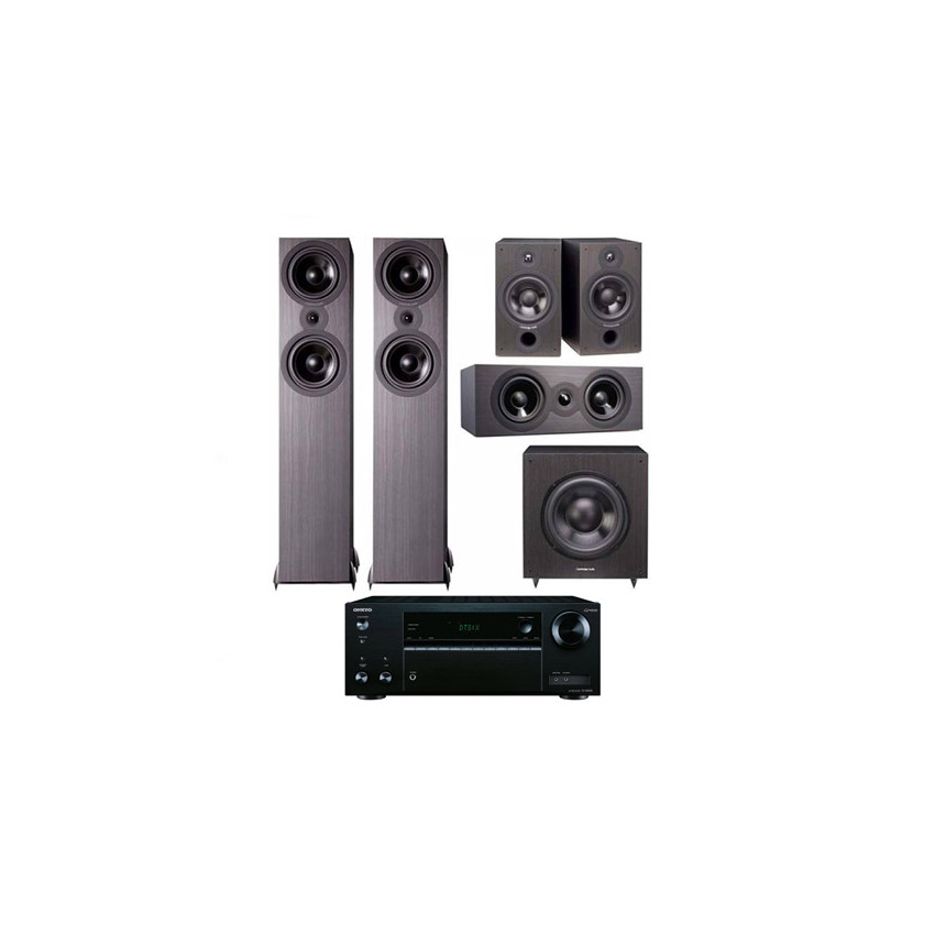 Кинотеатр ONKYO TX-NR474 + Cambridge Audio SX-5.1 System Black