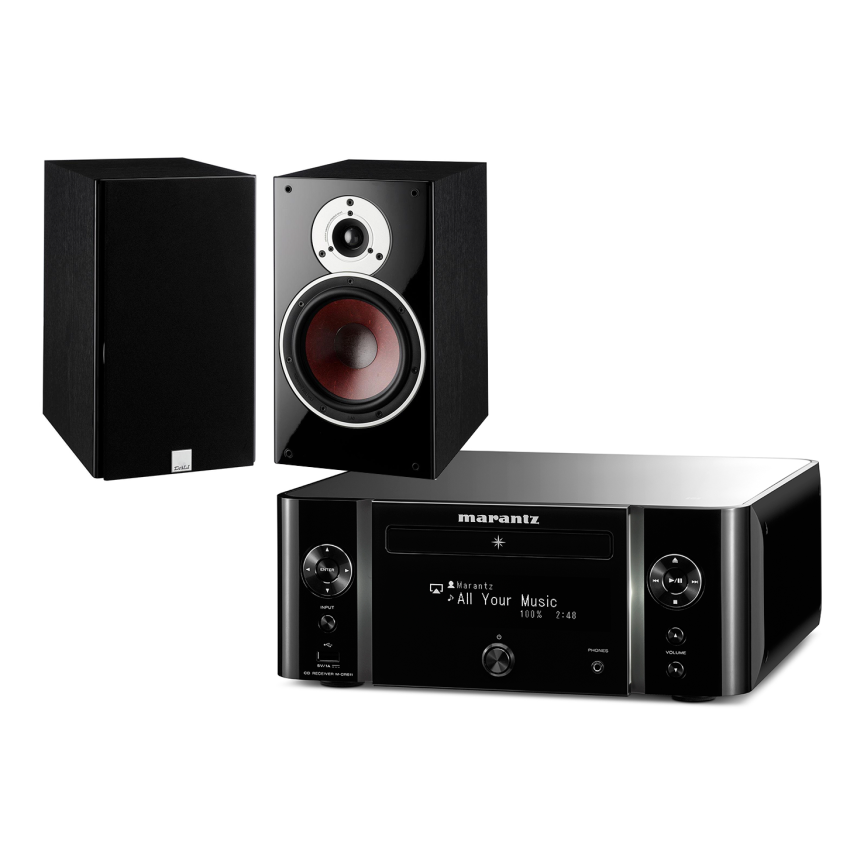 Dali Zensor 3 + Marantz M-CR611 Black Melody Stream