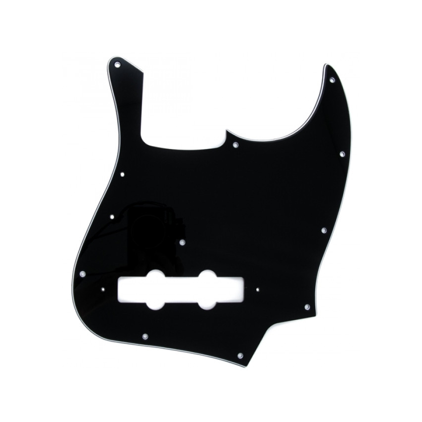 FENDER PURE VINTAGE PICKGUARD JAZZ BASS 70S 10-HOLE BLACK