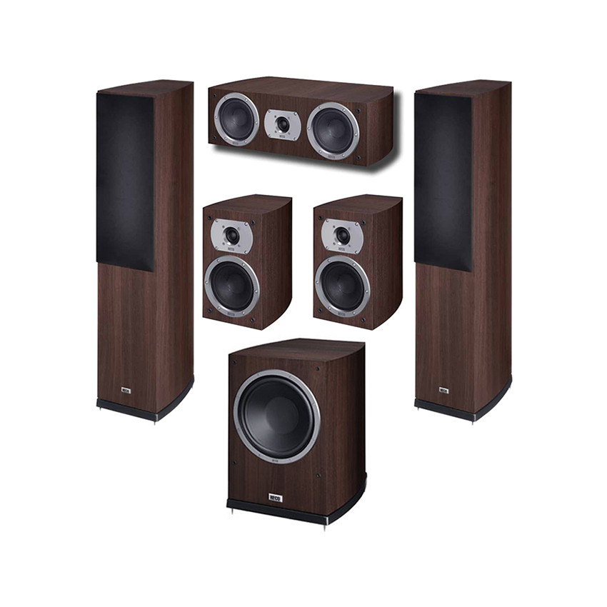 HECO Victa Prime 502 set 5.1 espresso