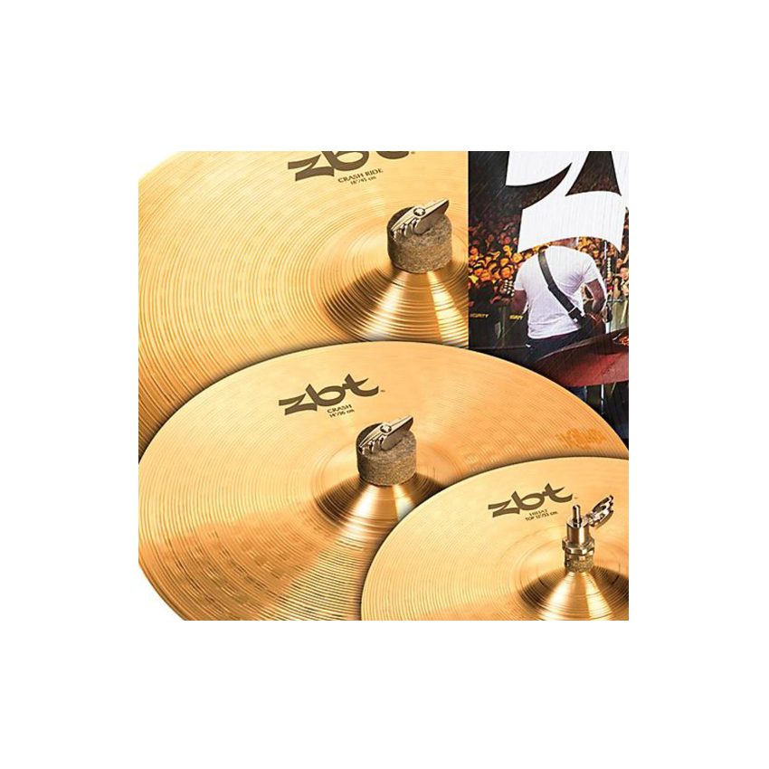 ZILDJIAN ZBT 3 STARTER 2009 BONUS BOX SET, Includes free 14