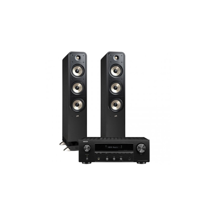 Polk Audio Signature S60e + Denon DRA-800H
