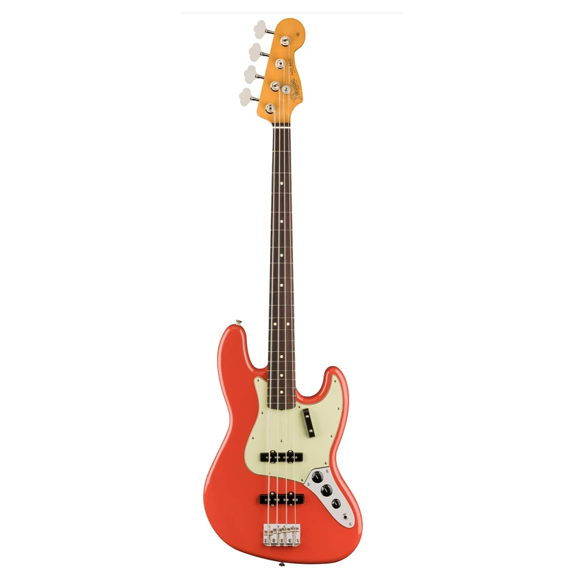 FENDER VINTERA II '60S JAZZ BASS FIESTA RED