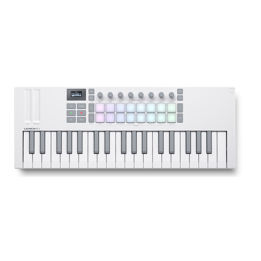 NOVATION Launchkey Mini 37 MK4 White Edition