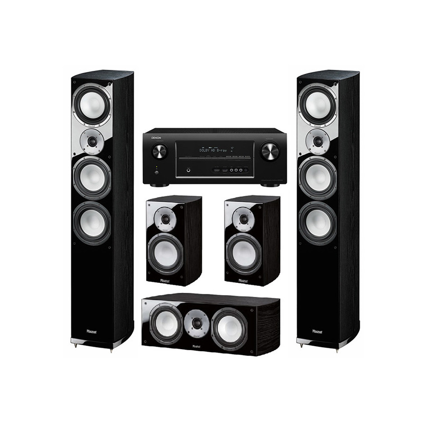 Домашний кинотеатр set 5.0 Denon AVR-X1400W + Magnat Quantum 677/673/67