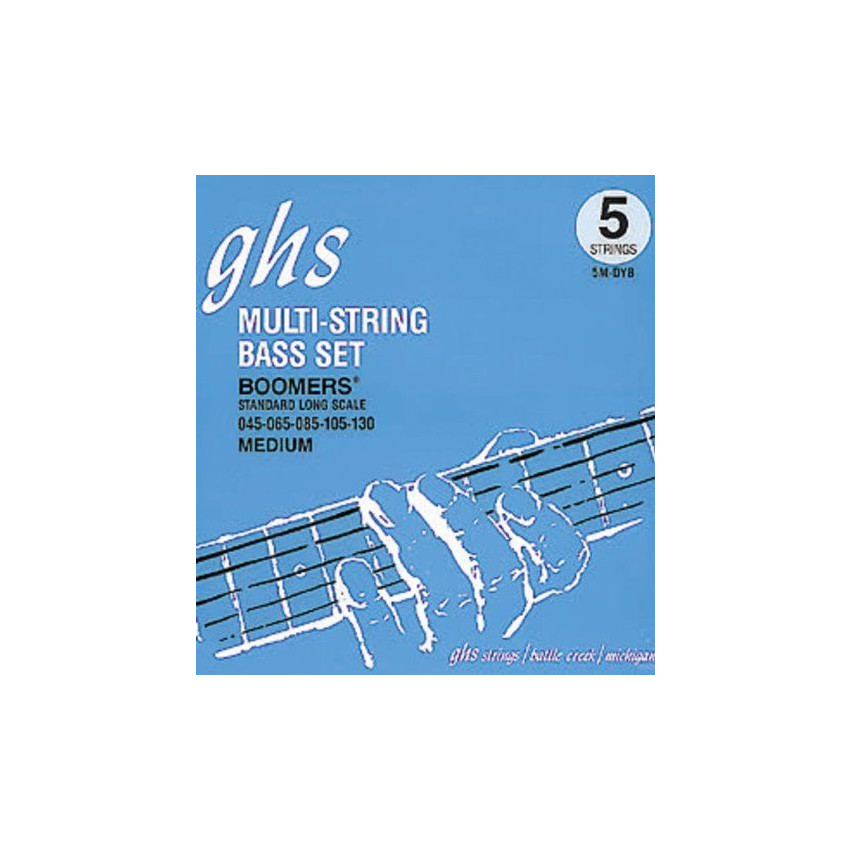GHS STRINGS BOOMERS BASS SET