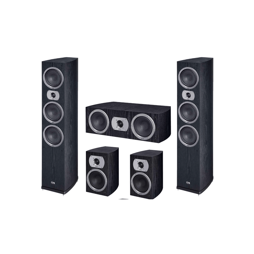 HECO Victa Prime 702 set 5.0 Black