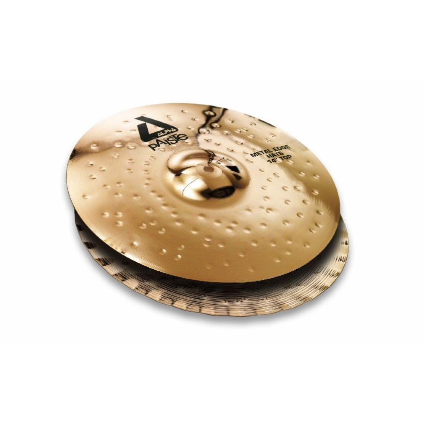 Paiste Alpha Brilliant Metal Edge Hats 14