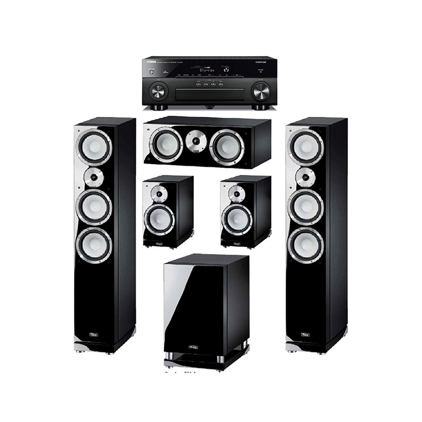 Yamaha RX-A870 + set 5.1 Magnat Quantum 757/753/73/sub 731A