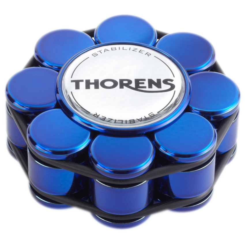 Thorens Stabilizer Blue in Wooden Box