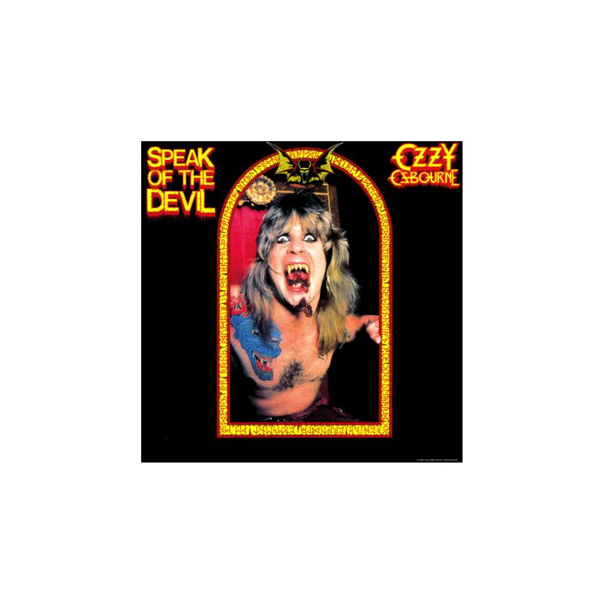 OZZY OSBOURNE - TALK OH THE DEVIL 2LP 1982 . ENG, EX/ NM-