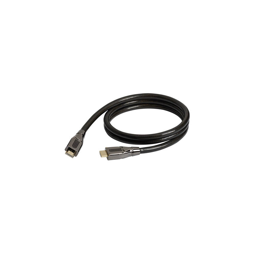 Real Cable HD-E (HDMI-HDMI) HDMI 1.4 3D High Speed with Ethernet 1M50