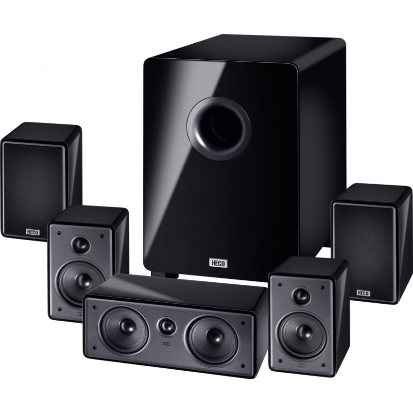 Heco Music Colors Cinema 5.1 A Piano Black