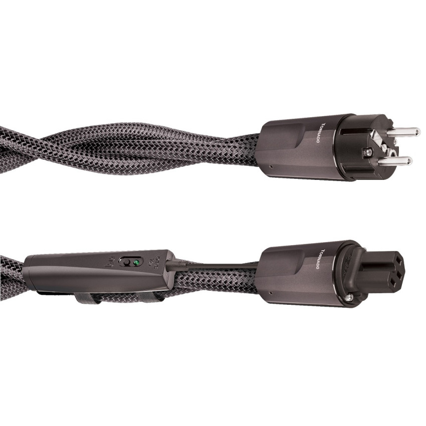 AUDIOQUEST power 2.0m NRG TORNADO EU IEC15 AC POWER CORD