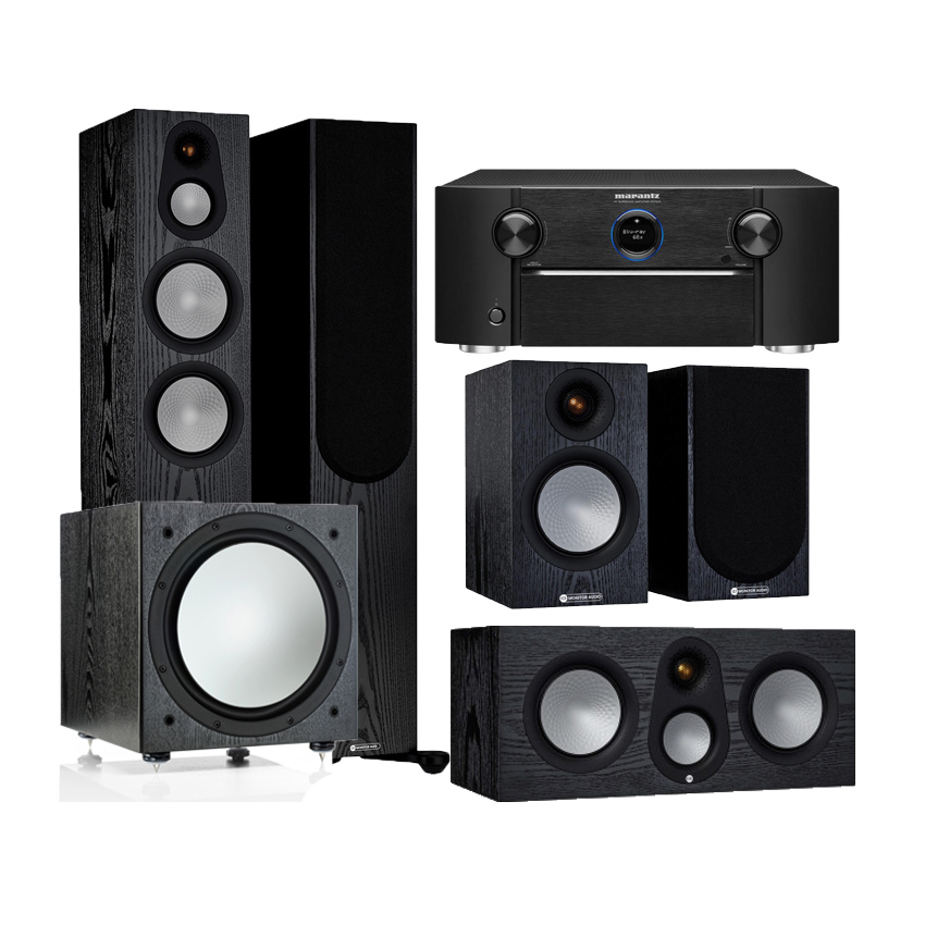 Marantz SR7015 + Monitor Audio Silver 300 (G7) set 5.1
