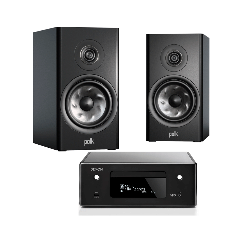 Denon CEOL RCD-N11+ Polk Audio Reserve R200