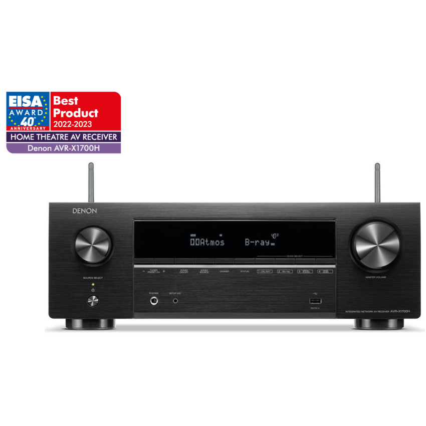 Denon AVR-X1700H (7.2 сh) Black
