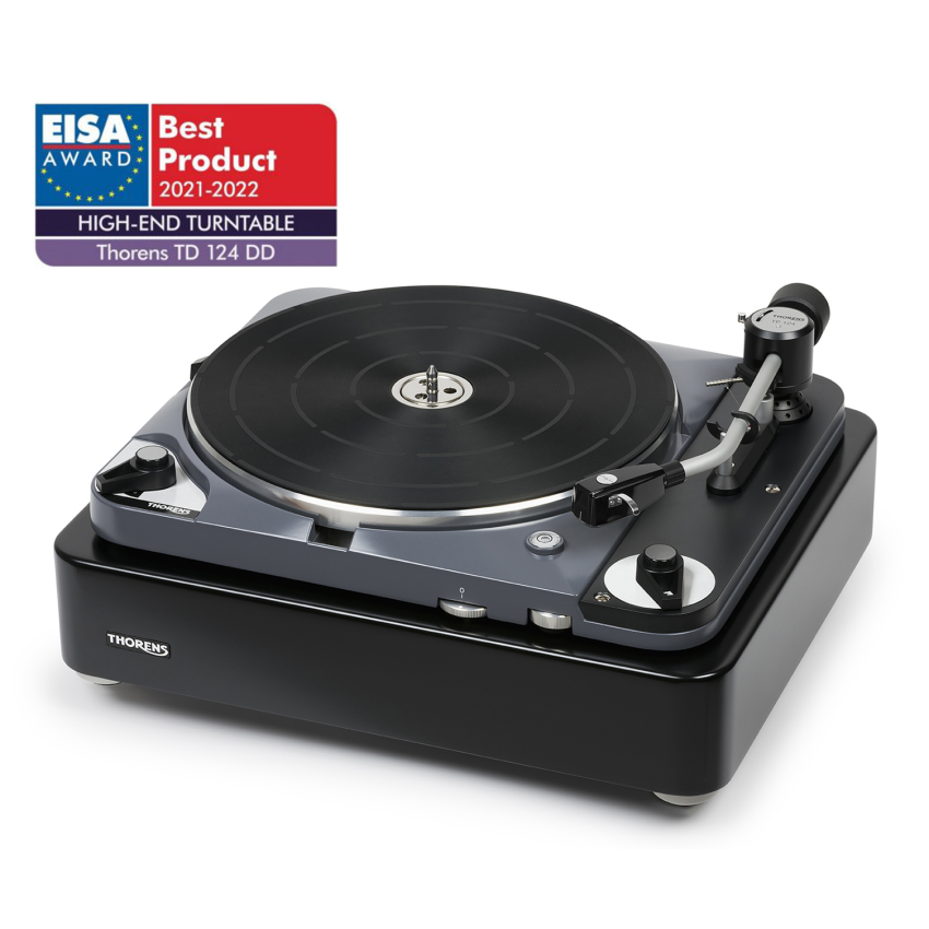 Thorens TD 124 Black (Direct Dr,Tonearm TP124)