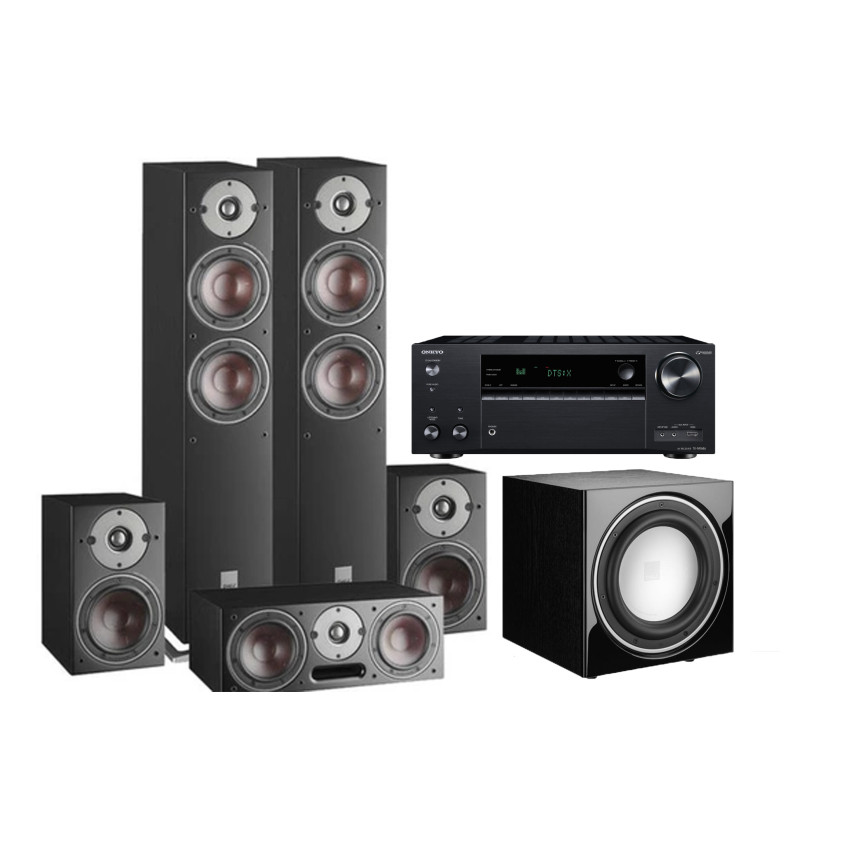 Onkyo TX-NR696 + Dali Oberon set 5.1 7/1/Vokal/sub E-9