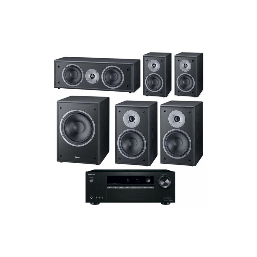 Домашний кинотеатр set 5.1 Onkyo TX-SR252 + Magnat Monitor Supreme 202/102/center252/sub 202A