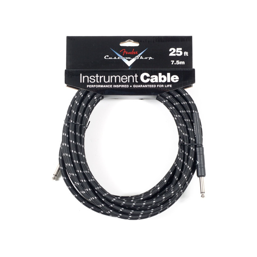 FENDER CUSTOM SHOP PERFORMANCE CABLE 25' BTW