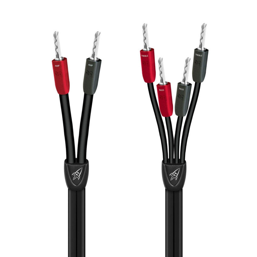 AudioQuest Pair 2.5m Rocket 11 SBW SureGrip 300 Ban/G