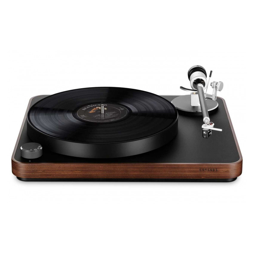 Clearaudio Concept (MC) Black with dark wood (TP066/MC)
