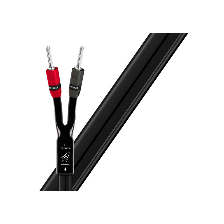 AUDIOQUEST Pair 2.5m ROCKET 11 FR SureGrip 300 Ban/S