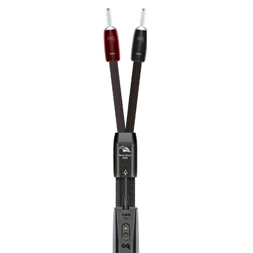 AUDIOQUEST Pair 2.5m Robin Hood Bass FR Banana