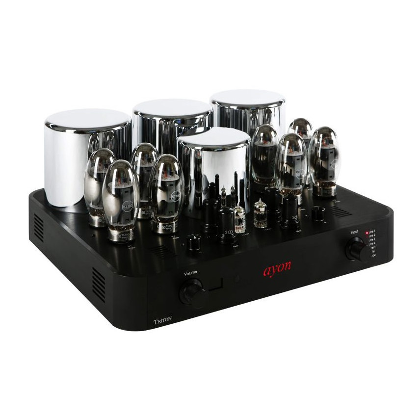 Ayon Audio Triton PA Black with 8 KT150