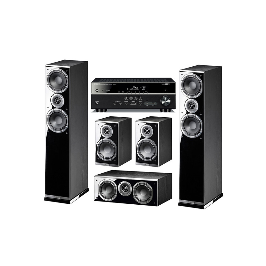 Yamaha RX-V485 + set 5.0 Magnat Shadow 205/203/213