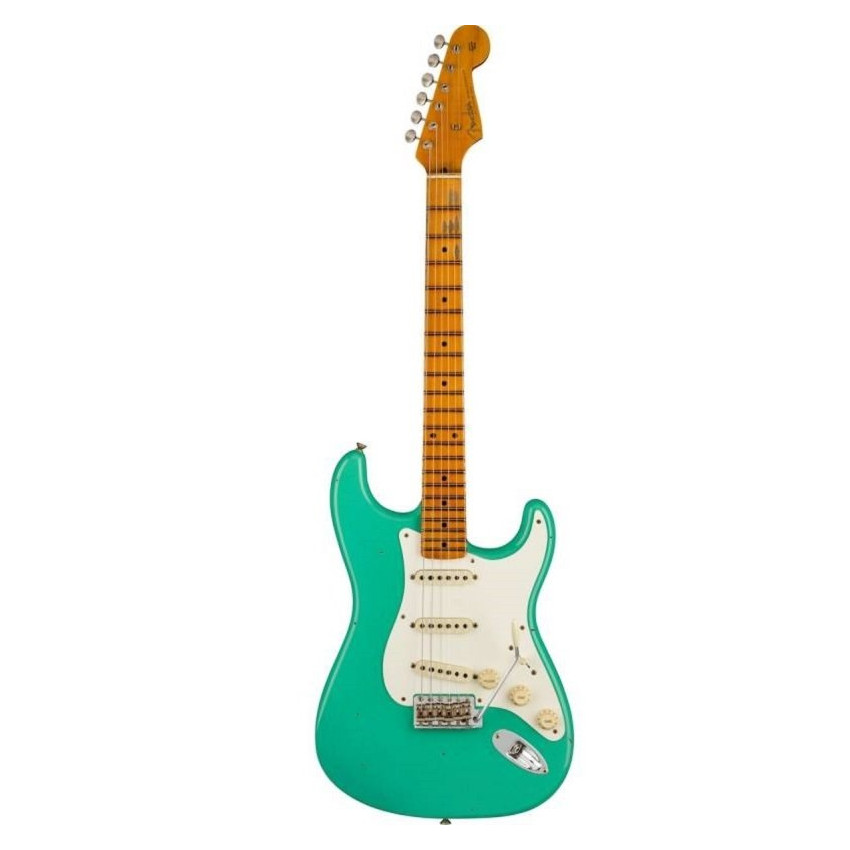 FENDER CUSTOM SHOP LIMITED EDITION 1957 STRATOCASTER JOURNEYMAN RELIC AGED SEA FOAM GREEN