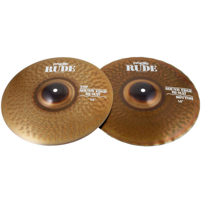 Paiste RUDE Sound Edge Hi-Hat 14