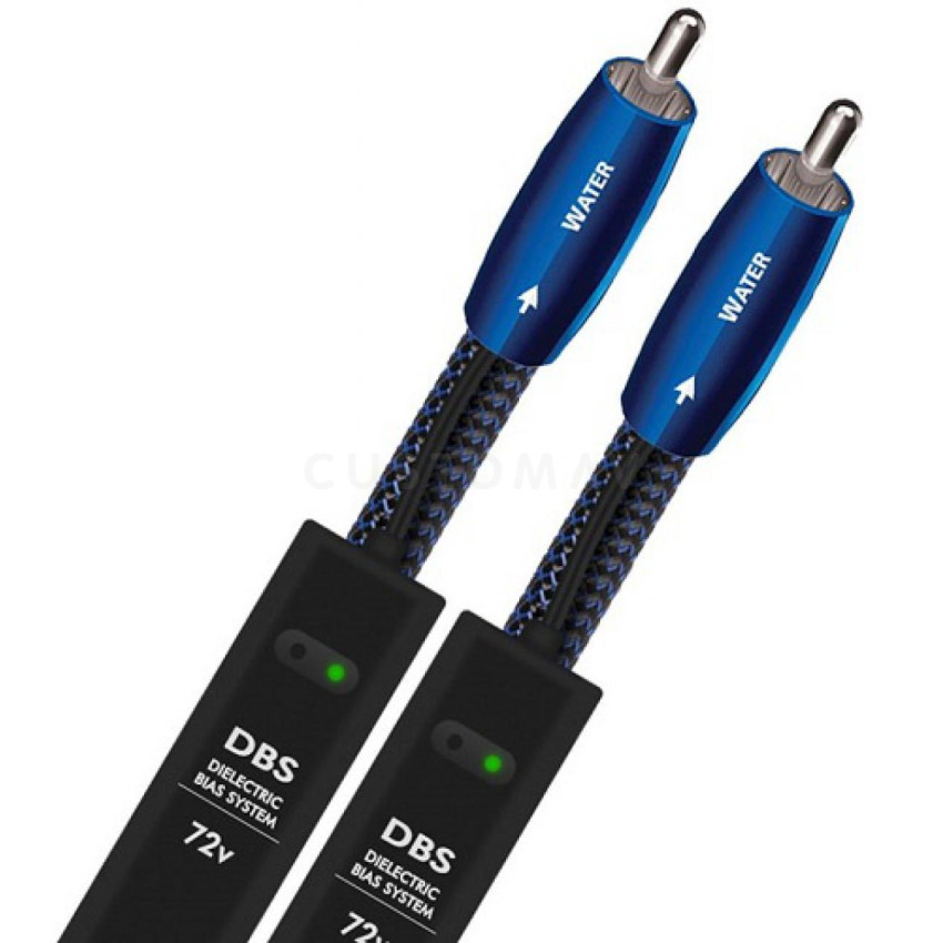 AUDIOQUEST Pair 1.0m WATER 72V DBS RCA > RCA