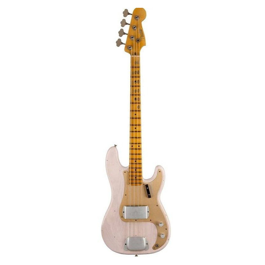 FENDER CUSTOM SHOP 1959 PRECISION BASS JOURNEYMAN RELIC AGED WHITE BLONDE