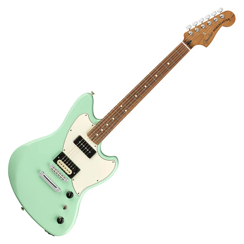 FENDER ALTERNATE REALITY POWERCASTER PF SURF GREEN