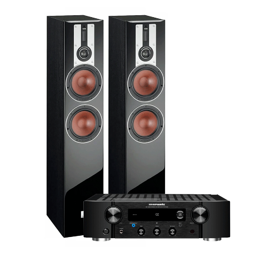 Marantz PM7000N + DALI Opticon 6 Black