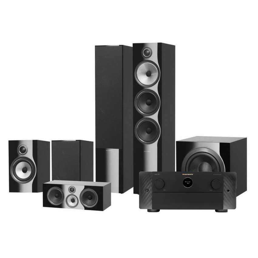 Marantz CINEMA 40 + set 5.1 Bowers & Wilkins 703