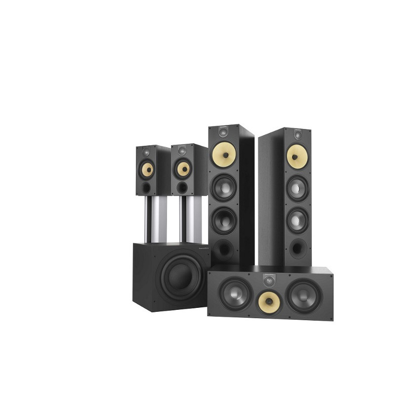 Bowers & Wilkins 600 S2 set 5.1 Black