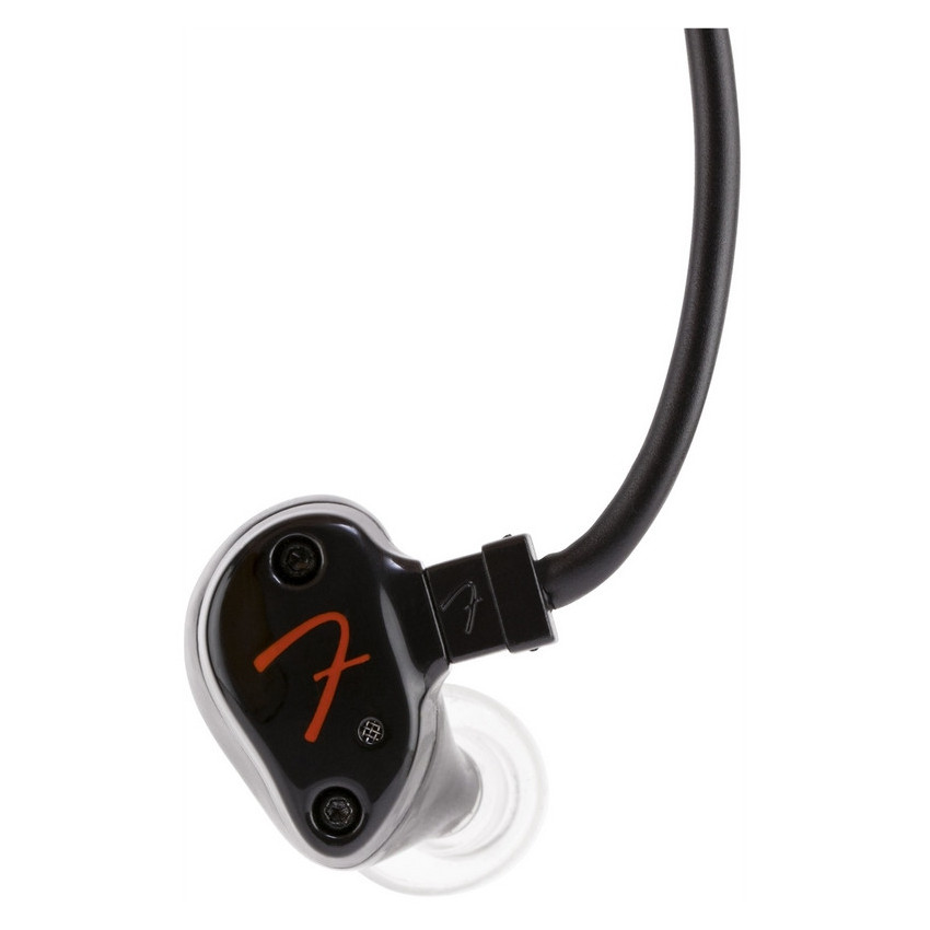FENDER PURESONIC WIRED EARBUDS BLACK METALLIC