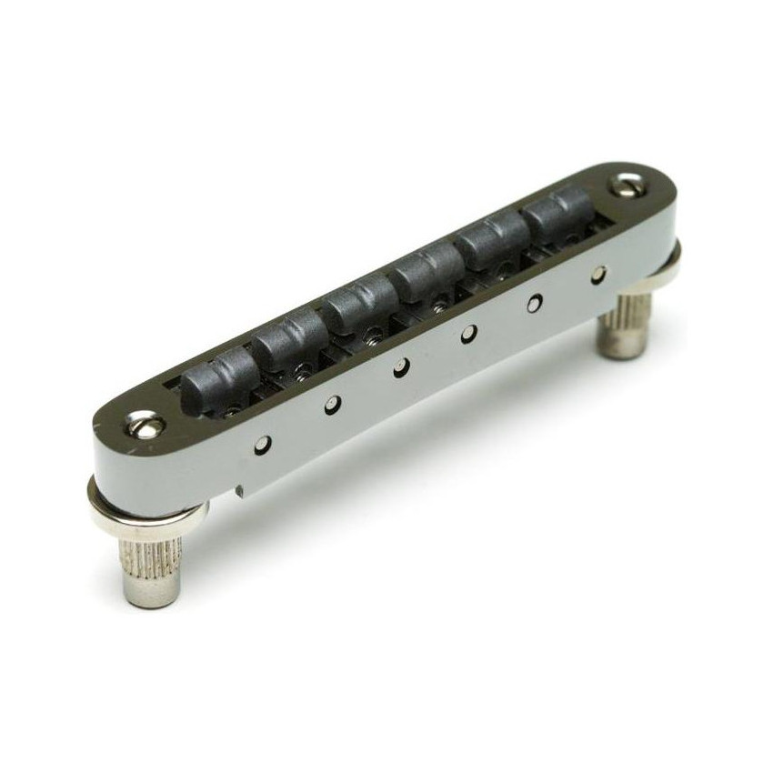 GRAPH TECH GRAPH TECH PS-8843-BN STRING SAVER RESOMAX NV1 AUTOLOCK BRIDGE 4MM BLACK NICKEL