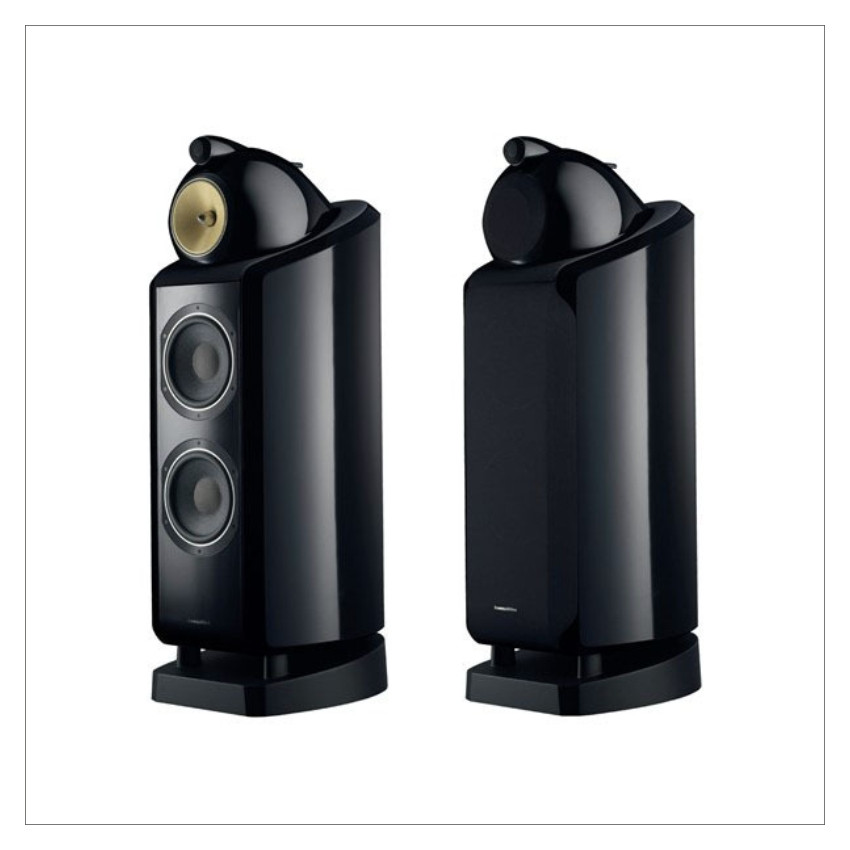 B&W 802 Diamond Piano Black Gloss