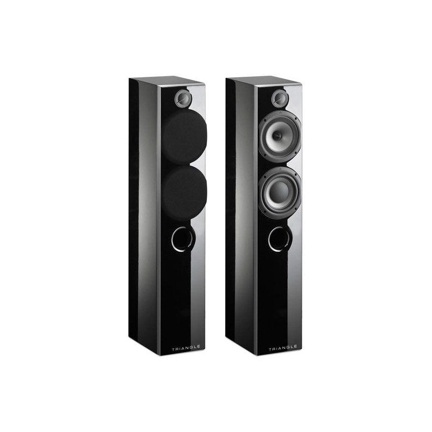 Triangle Color Floorstander Black Piano Lacquer