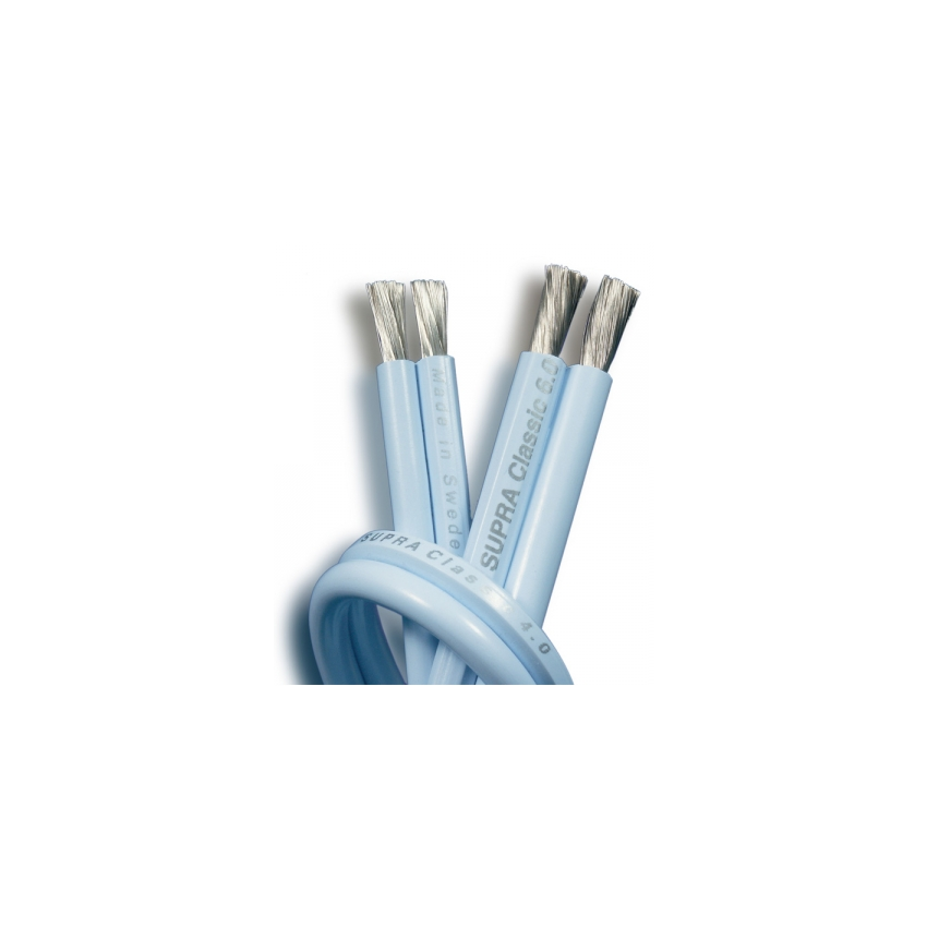 Supra Cable CLASSIC 2X6.0 BLUE 10M