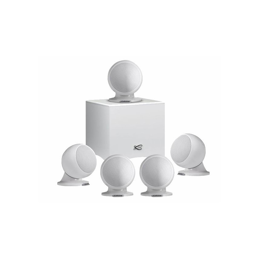 Cabasse Alcyone 2 5.1 system Glossy White